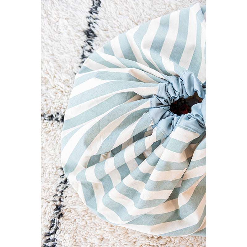 Play&amp;Go To-i-én teppe, Stripes green