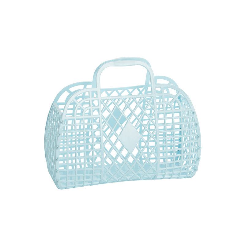 Sun Jellies Retro-kurv, liten - Blå