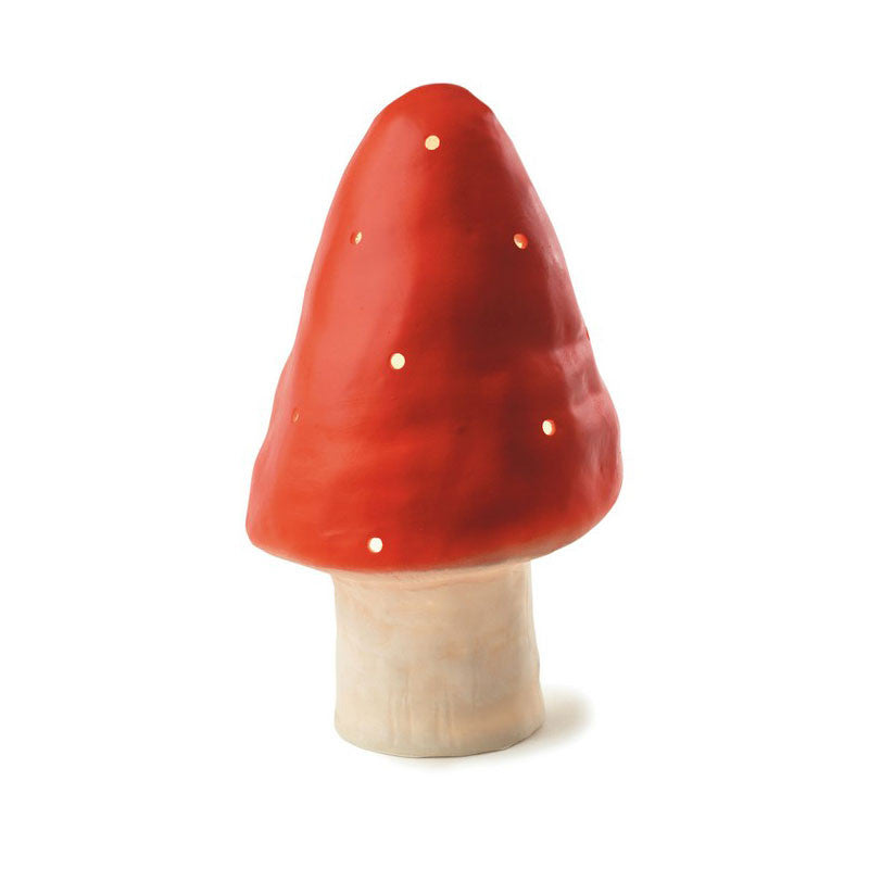 Sopplampe, liten paddehatt - rød