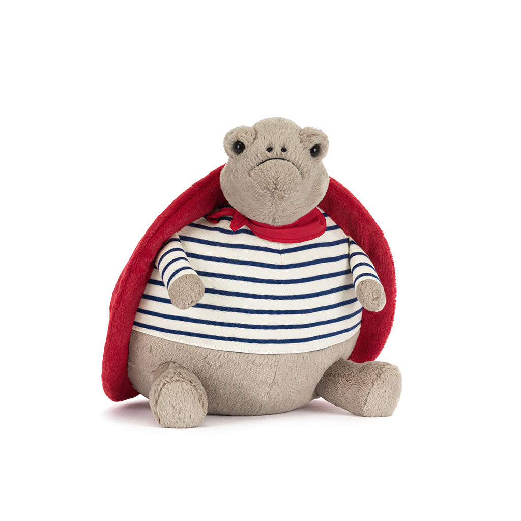 Jellycat bamse, Timmy skildpadde, Romantic outfit - 21 cm