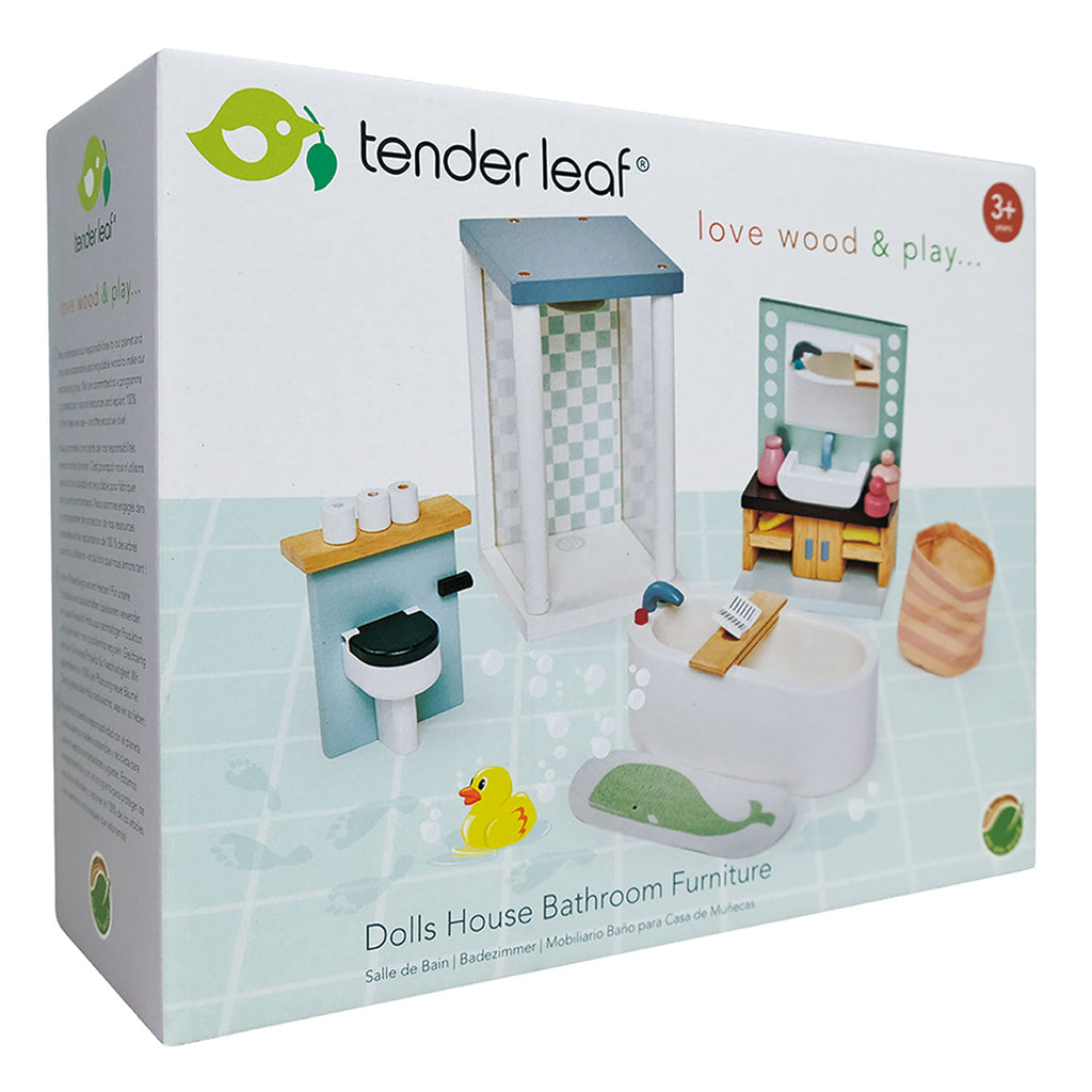 Tender Leaf, Dukkehusmøbler - Baderom