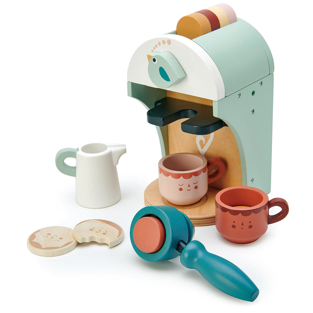 Tender Leaf, Lekemat i tre - Cappuccinomaskin