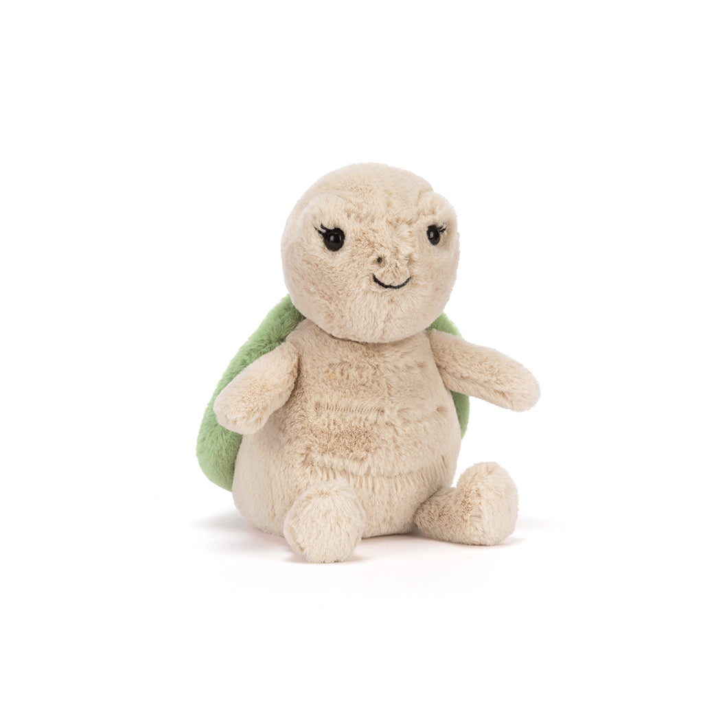 Jellycat kosedyr, Thimble Turtle - 16 cm