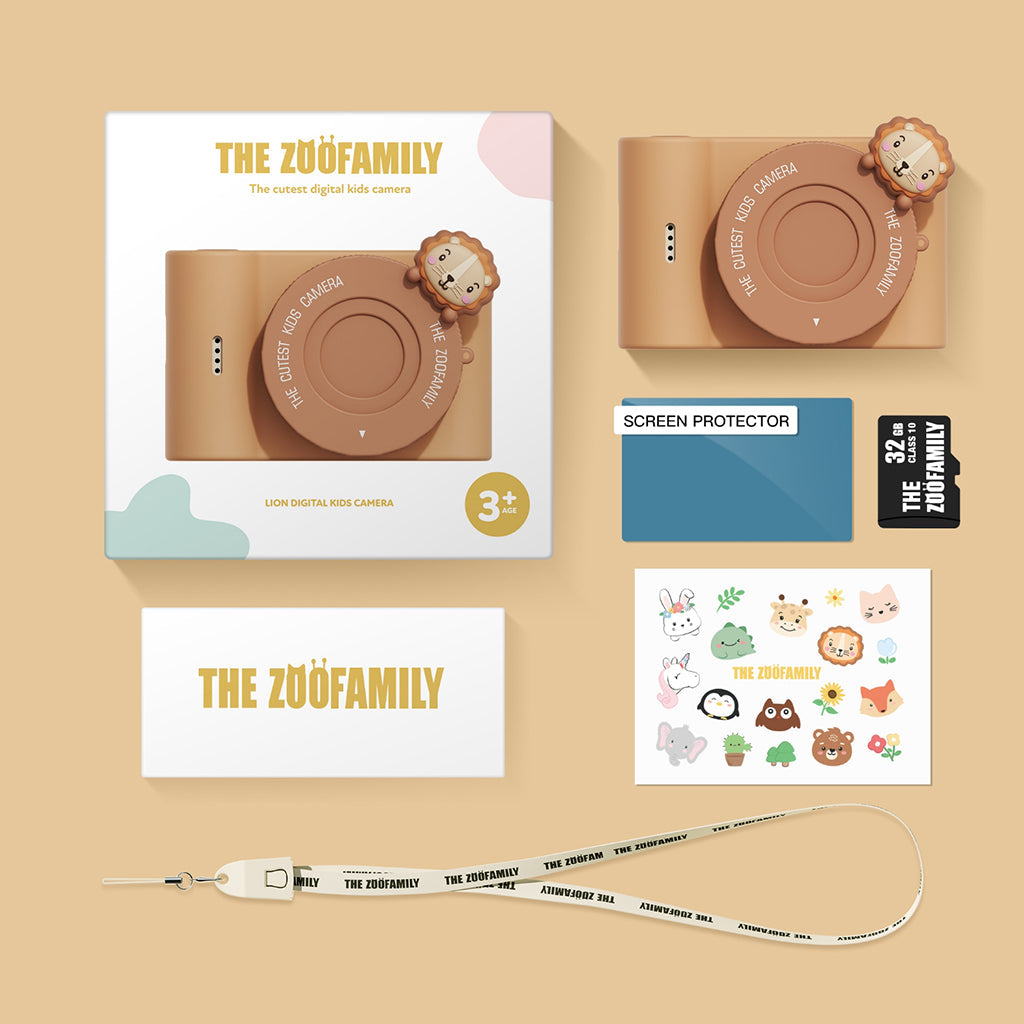 The ZooFamily, Urban Zoo barnekamera, 5-10 år - Løve