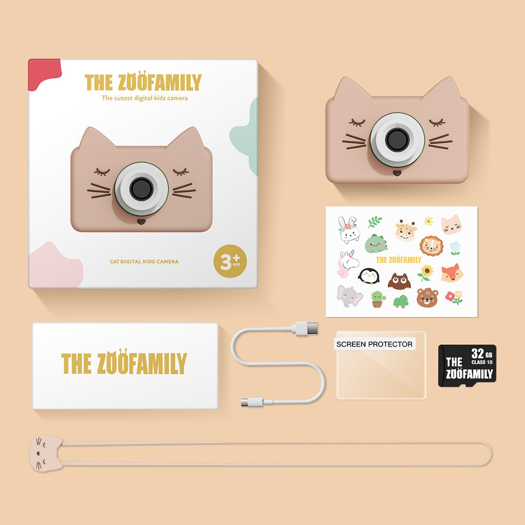 The ZooFamily, Zoo Friends barnekamera, 3-7 år - Katt