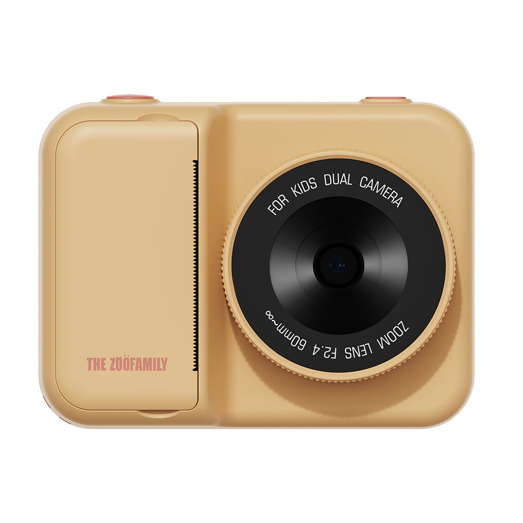 The ZooFamily, Zoo Print, 3-i-1 kamera med utskriftsfunksjon, 5-11 år - Rev