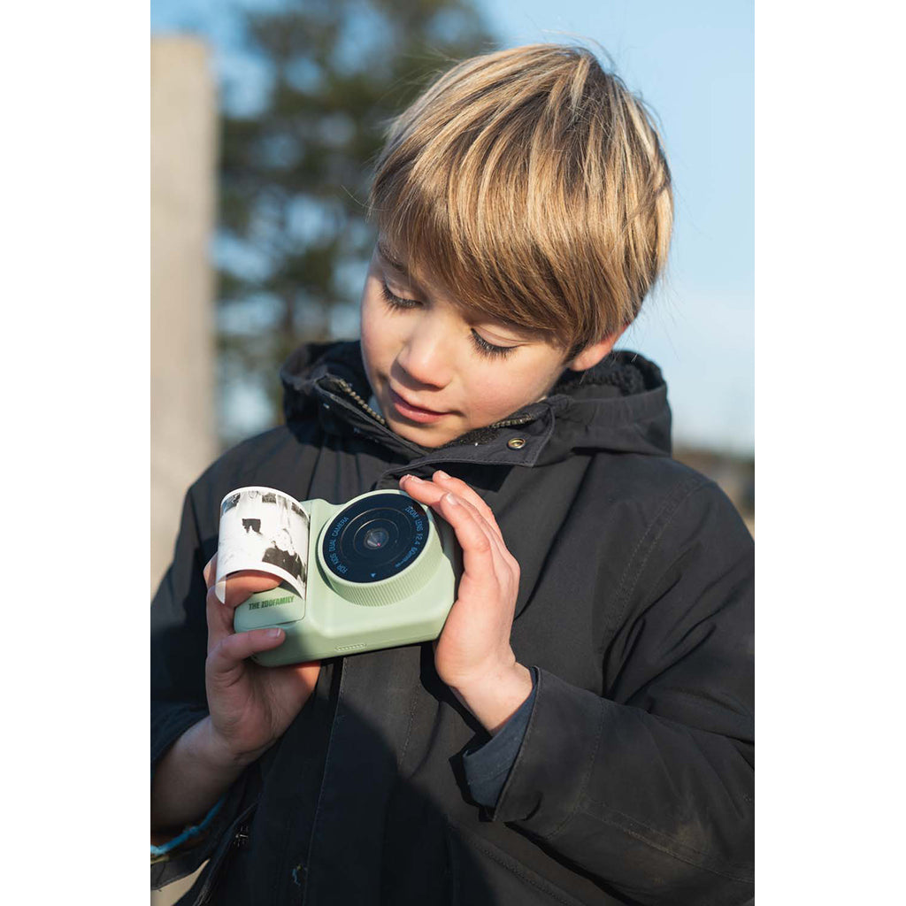 The ZooFamily, Zoo Print, 3-i-1 kamera med utskriftsfunksjon, 5-11 år - Dino