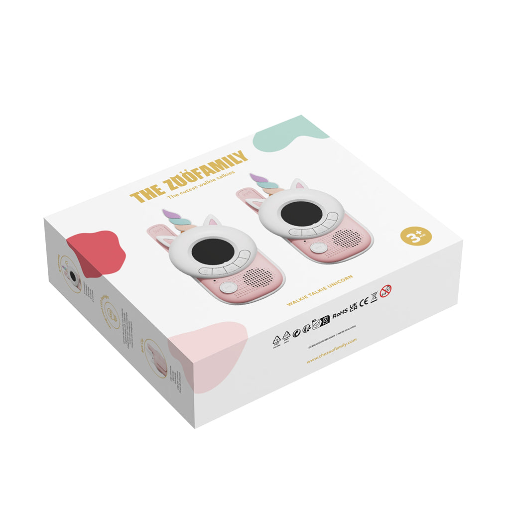 The ZooFamily, Zoo walkie talkie for barn, fra 3 år - Enhjørning