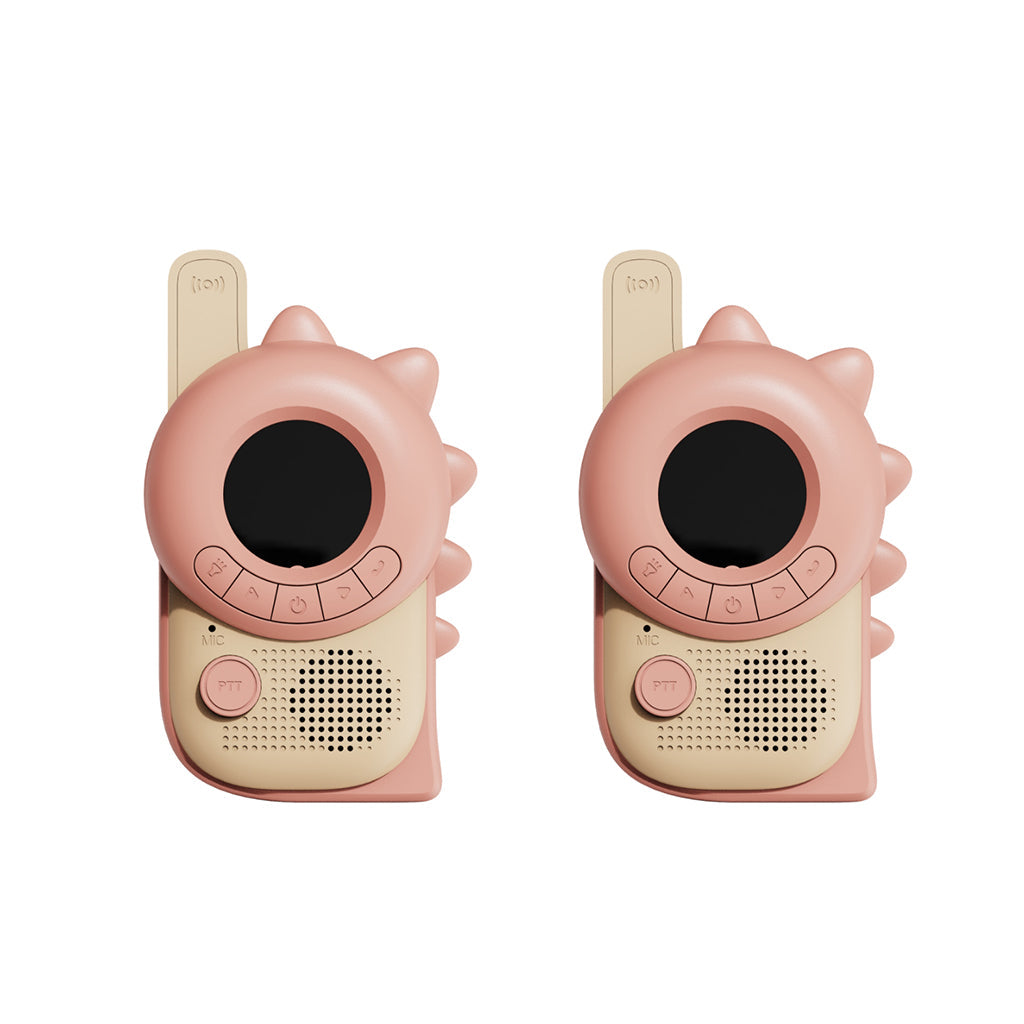 The ZooFamily, Zoo walkie talkie for barn, fra 3 år - Dino pink