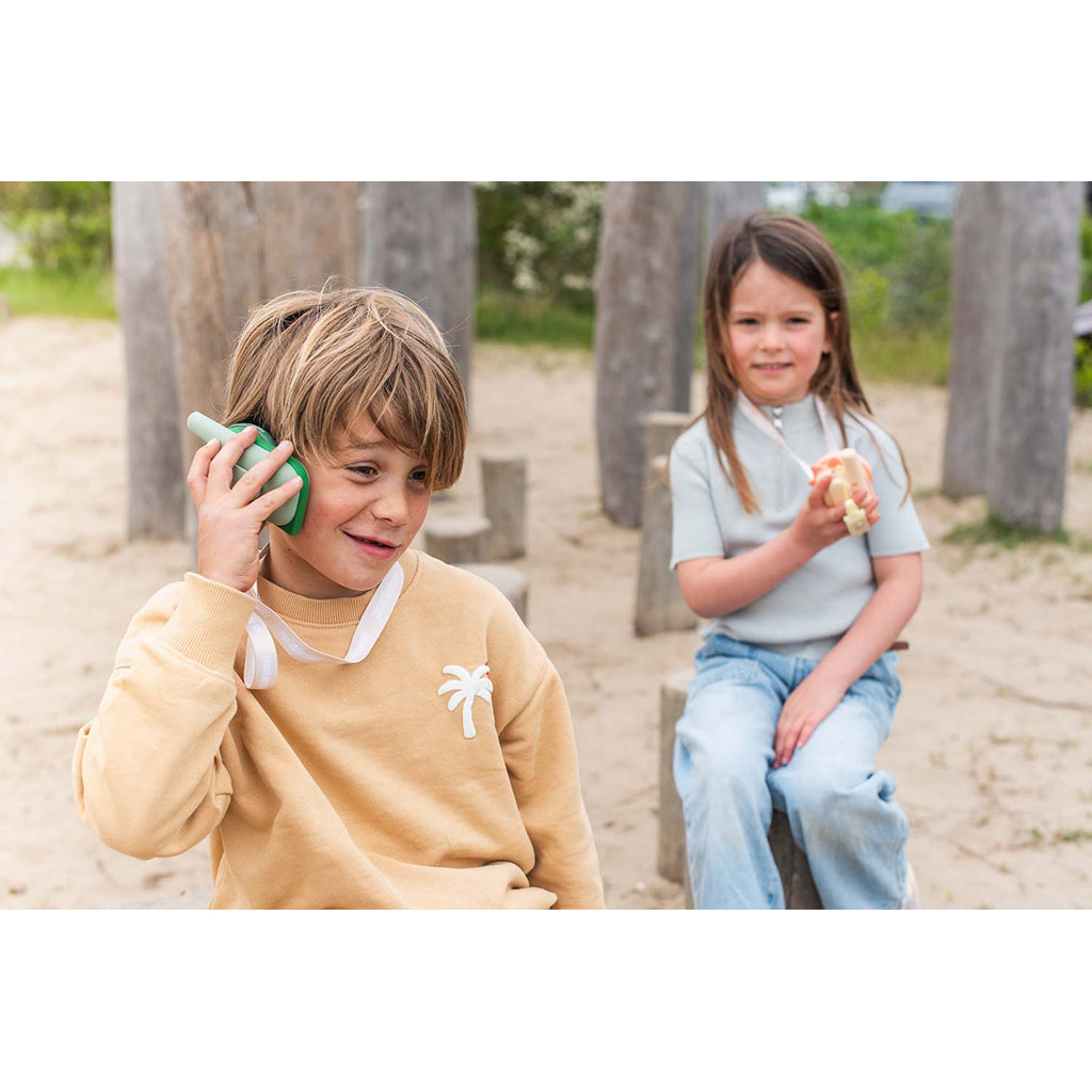 The ZooFamily, Zoo walkie talkie for barn, fra 3 år - Dino pink