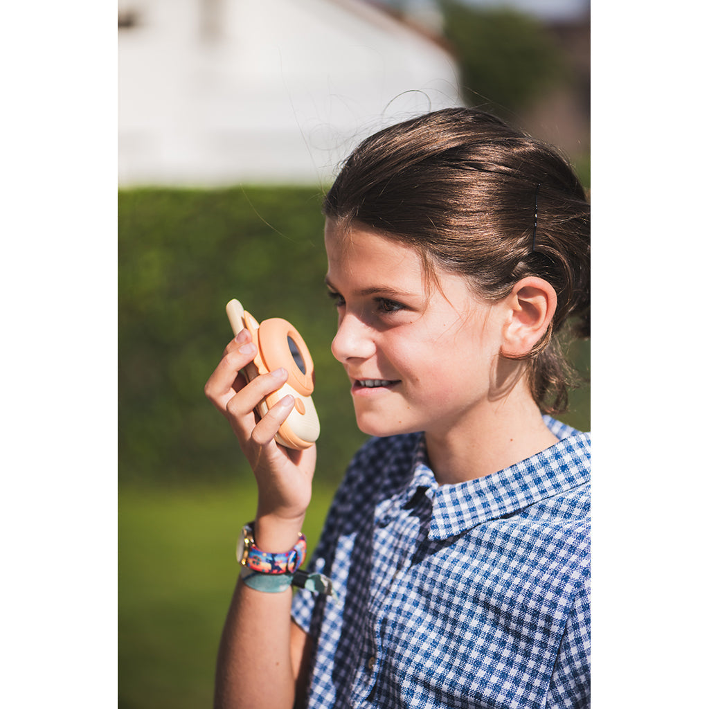 The ZooFamily, Zoo walkie talkie for barn, fra 3 år - Dino pink og grøn