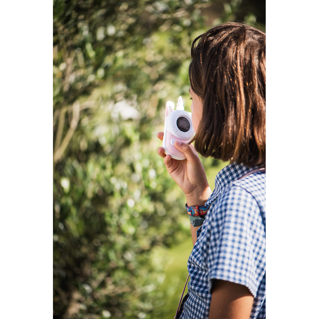 The ZooFamily, Zoo walkie talkie for barn, fra 3 år - Dino pink og grøn