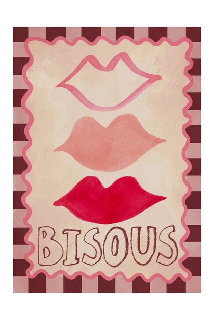 Studio Loco børneplakat, Bisous