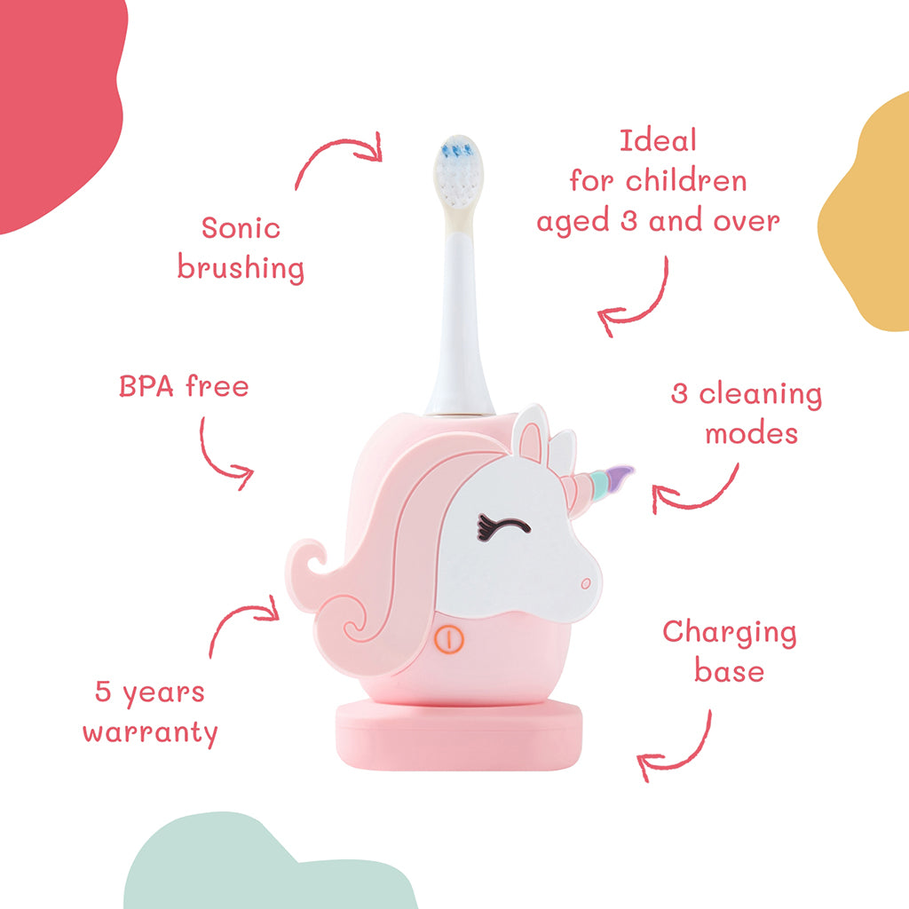 Tannbørste fra The ZooFamily, Unicorn