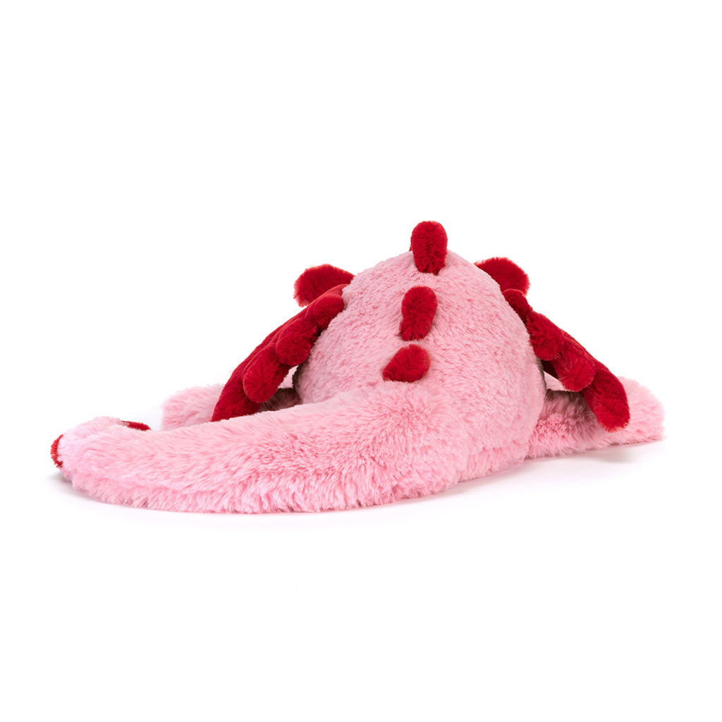 Jellycat bamse, Heart Dragon drage – 50 cm