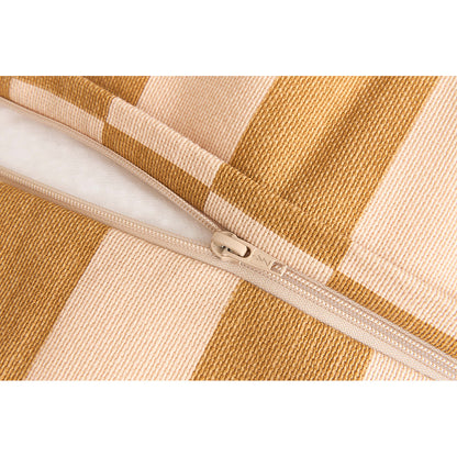 Nobodinoz Vibes sakkosekk-lenestol, Mustard and sand tiles