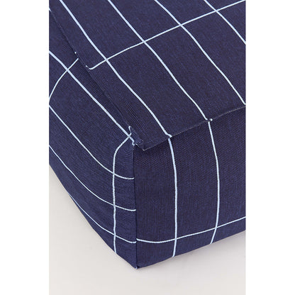 Nobodinoz Vibes lang sakkosekk, voksen - Navy blue Grid
