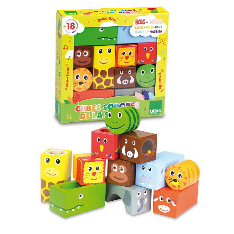 Vilac klosser i tre m. lyd