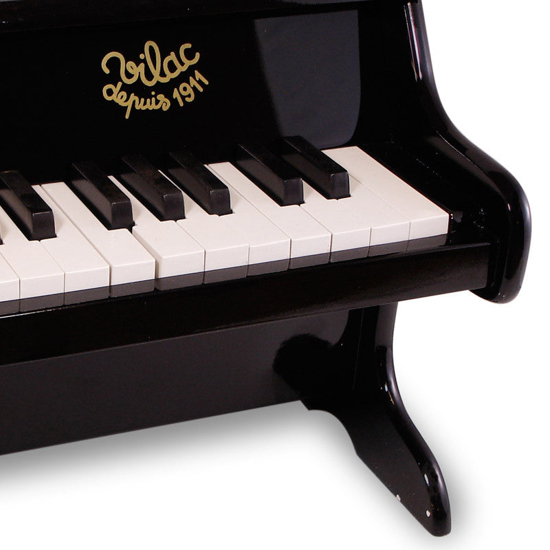 Vilac klaver i tre, svart