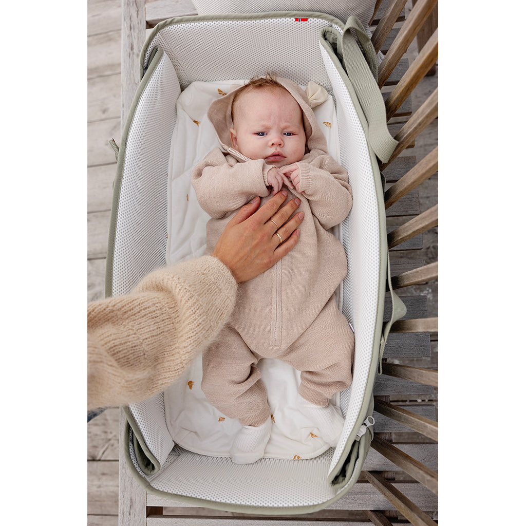 Voksi® Babylift Carry Me, Svart/Krem