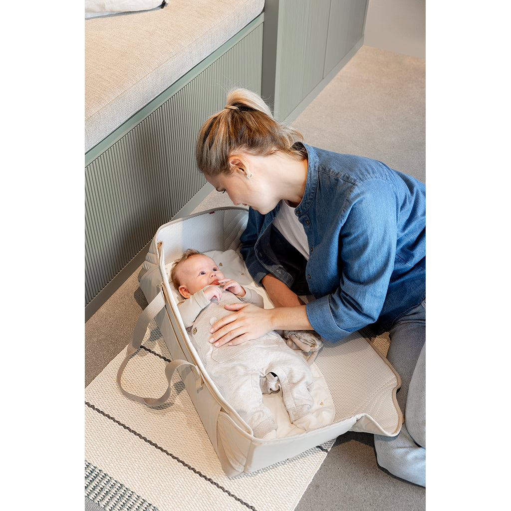 Voksi® Babylift Carry Me, Svart/Krem