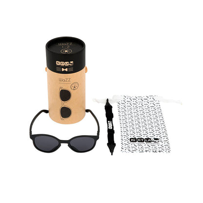 Ki ET LA babysolbrille, Wazz - 1-4 år - Black