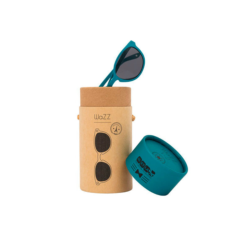 Ki ET LA babysolbrille, Wazz - 1-4 år - Peacock blue
