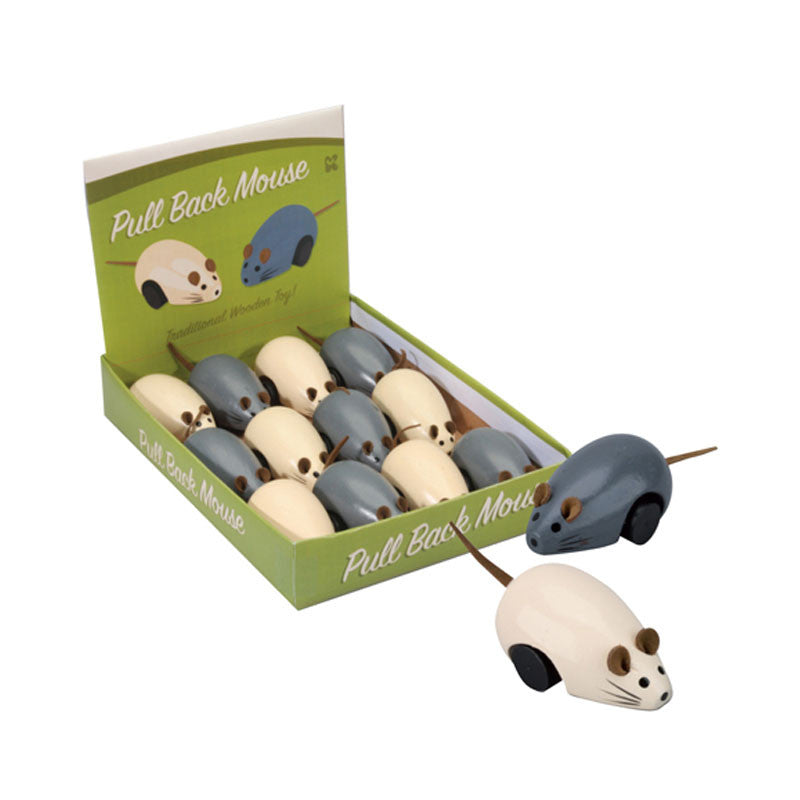 Keycraft trekk-opp mus i tre