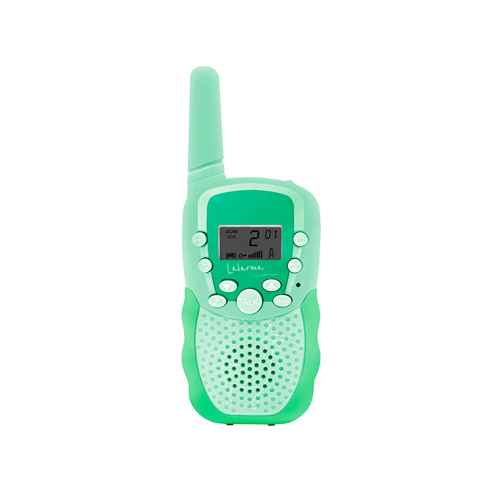 Lalarma walkie talkie for barn, mint