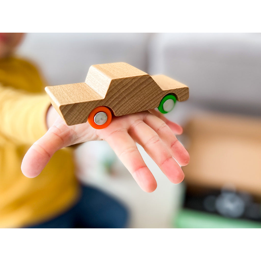 Waytoplay bilbane i gummi, 24 deler - Highway car edition