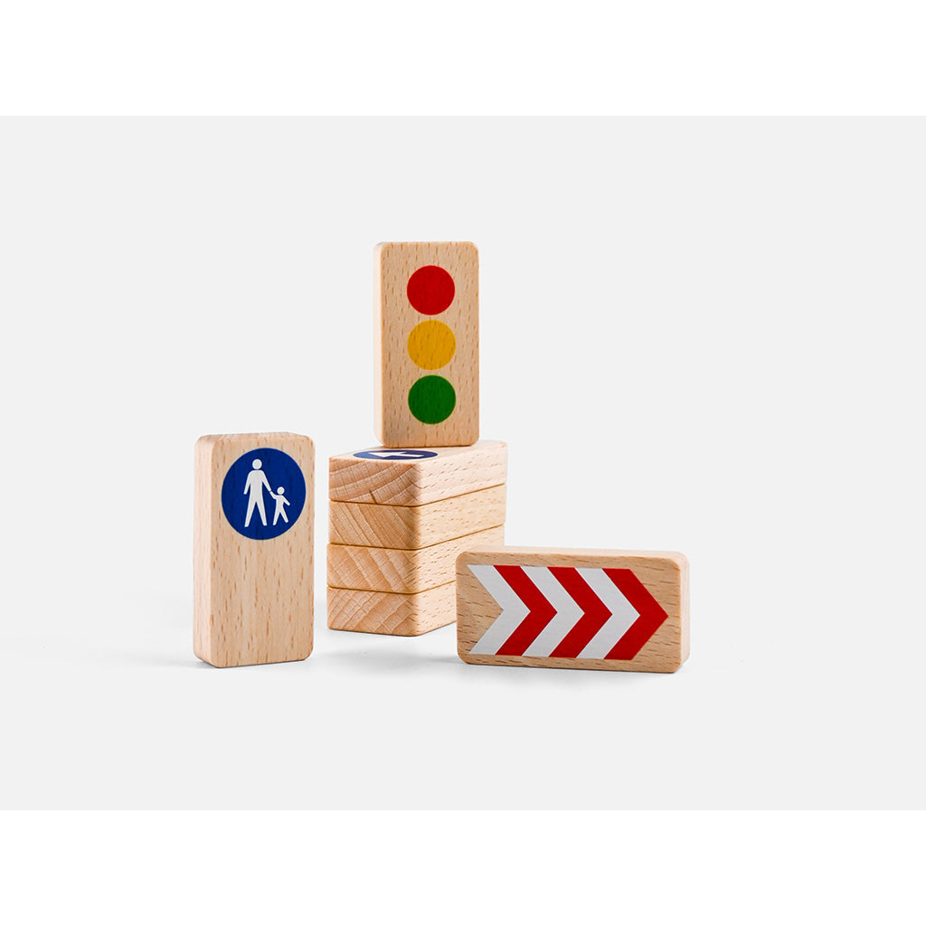 Waytoplay trafikkskilt, 8 deler