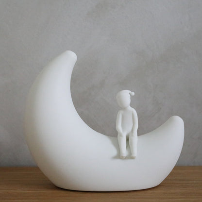 Cam Cam nattlampe, Moon light - Off-white