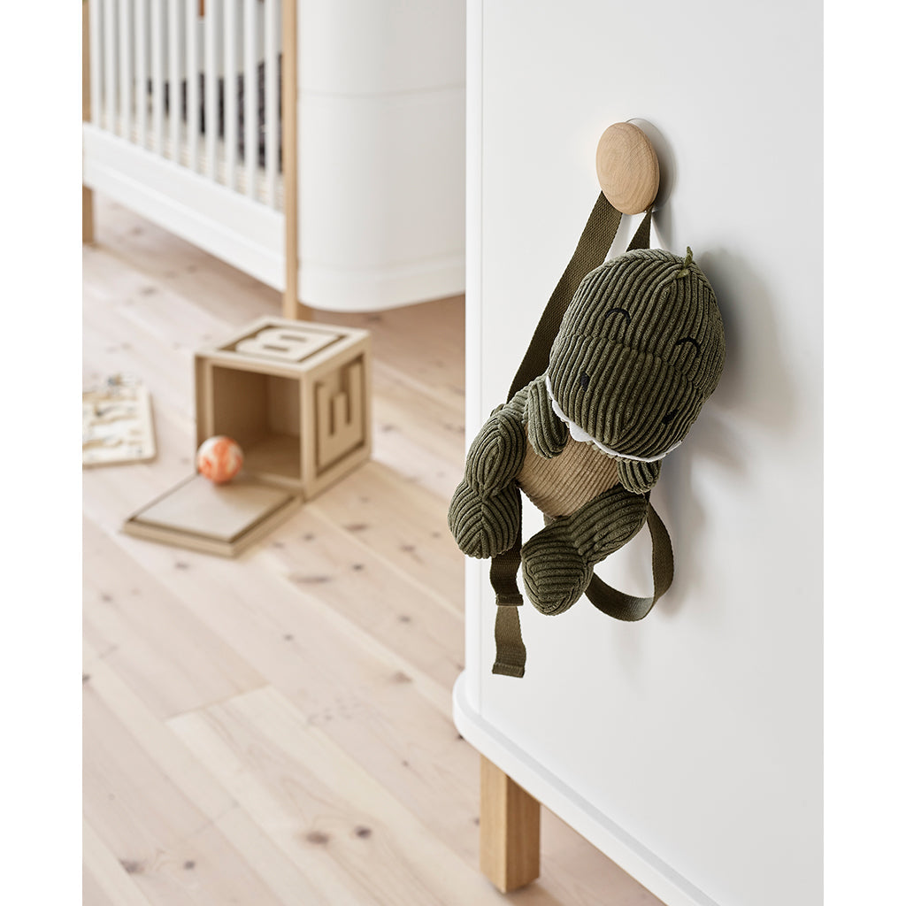 Oliver Furniture Wood kommode med 3 skuffer – Hvit/eik