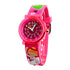 Babywatch børneur - undervisningsur. Lær klokken med dette fine ur i pink med dansemotiv