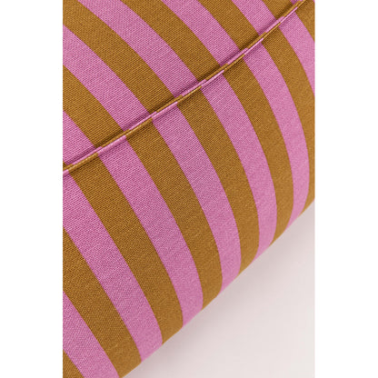Nobodinoz Ziggy armchair, sakkosekk – Pink curry stripes