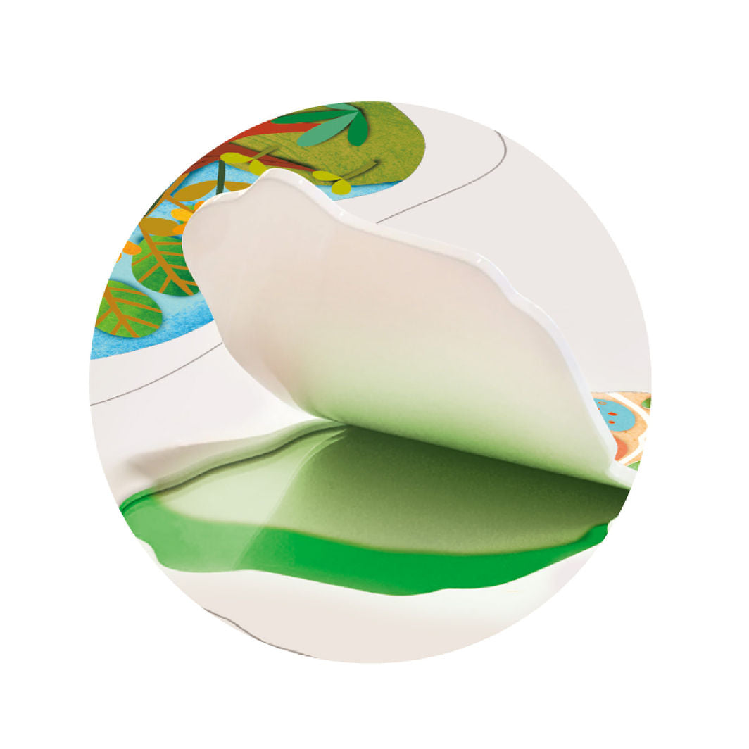 mierEdu - Jelly Klistremerker 31 stk - Flyttbare - Ville dyr