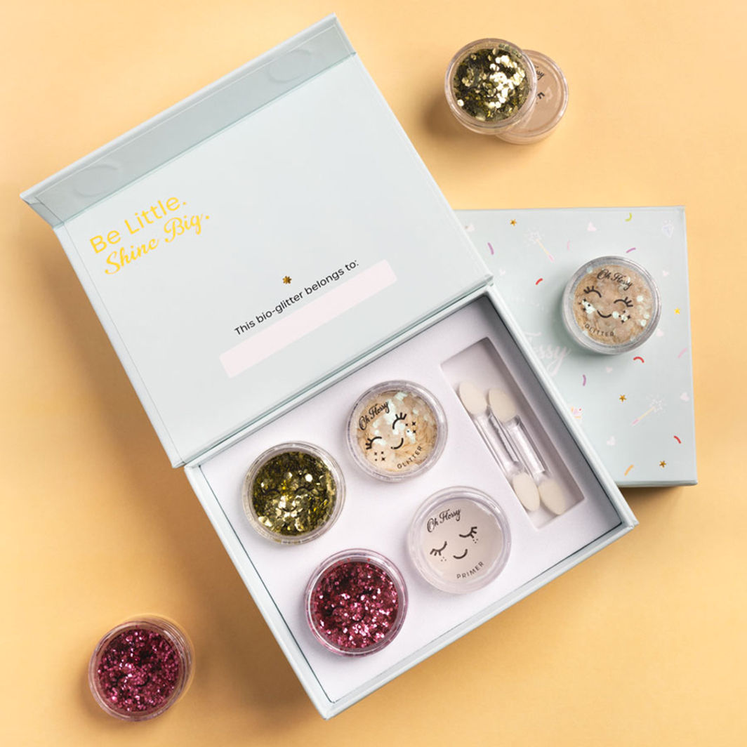 Oh Flossy Sparkly Glitter sett