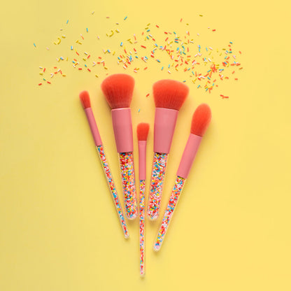 Oh Flossy Sprinkle sminkekoster for barn, sett med 5 stk.