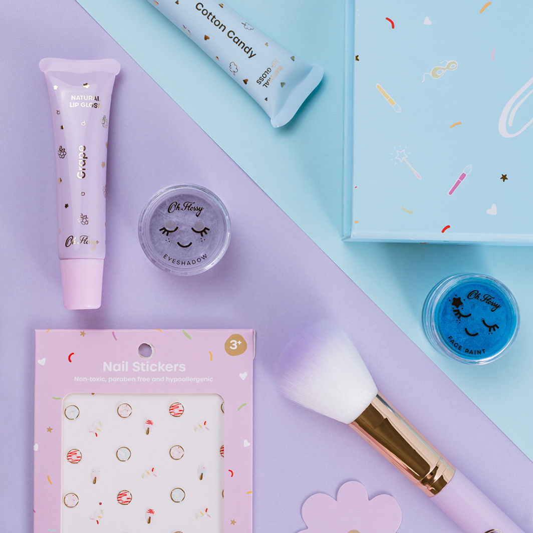 Oh Flossy, Negleklistremerker - 4-pakning