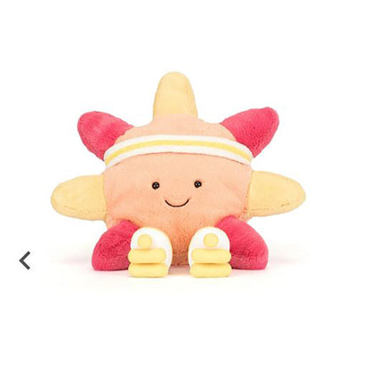 Jellycat bamse, Amuseables sol på rulleskøyter - 30 cm