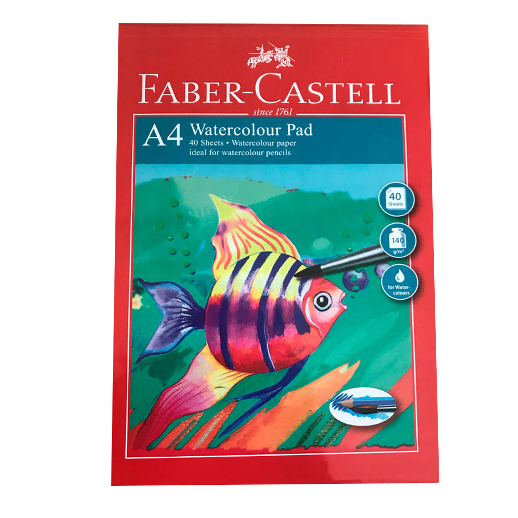 Faber-Castell blokk til vannfarger i A4 format