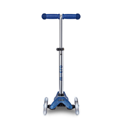 Micro Sparkesykkel, Mini Deluxe Galaxy Glitter LED - Navy Blue