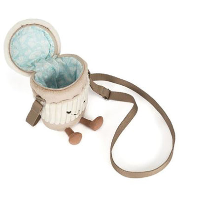 Jellycat-barneveske, Amuseables Perkle Coffee skulderveske