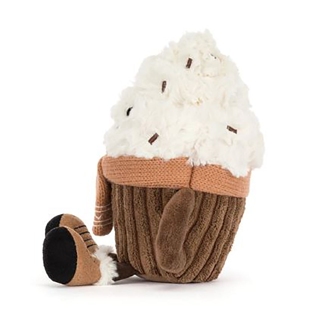 Jellycat-bamse, Amuseables Hot Chocolate - 19 cm