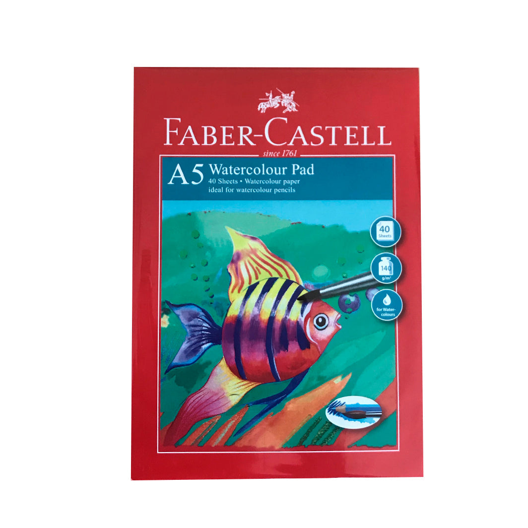 Faber-Castell blokk til vannfarger, A5 format