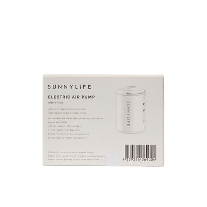 Sunnylife elektrisk pumpe, Universal - Hvit