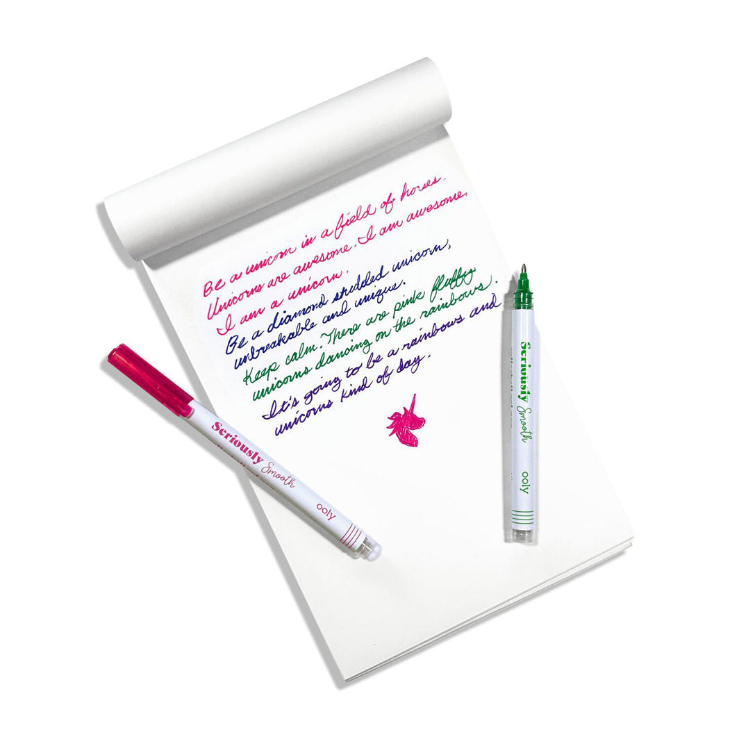 Ooly Rollerball gelpenner, 6 stk, Seriously Smooth Colour