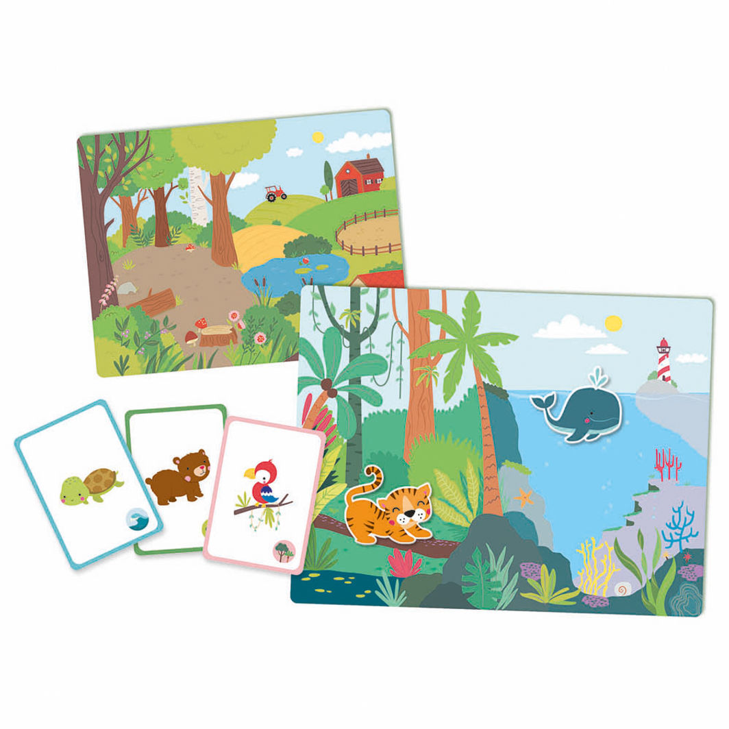 Auzou Magnetisk lekesett - Dyreunger