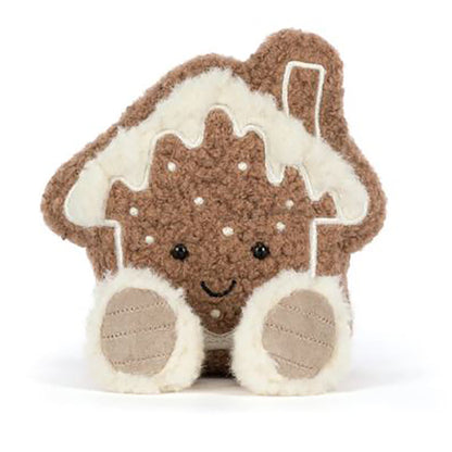 Jellycat bamse, Amuseables Molasi Cookie - 18 cm