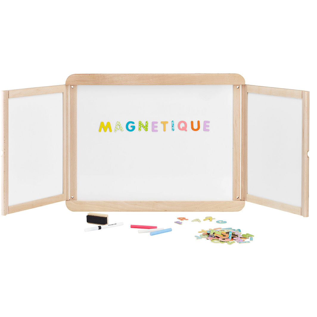 Vilac Jeujura, 3-delt tavle med magneter og kritt